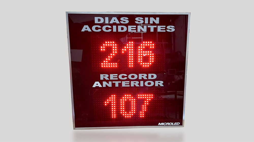 Días sin accidentes